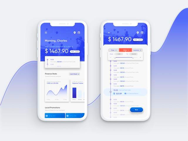 国外APP界面设计欣赏！交互是一种艺术|MILAN.COMapp开发公司